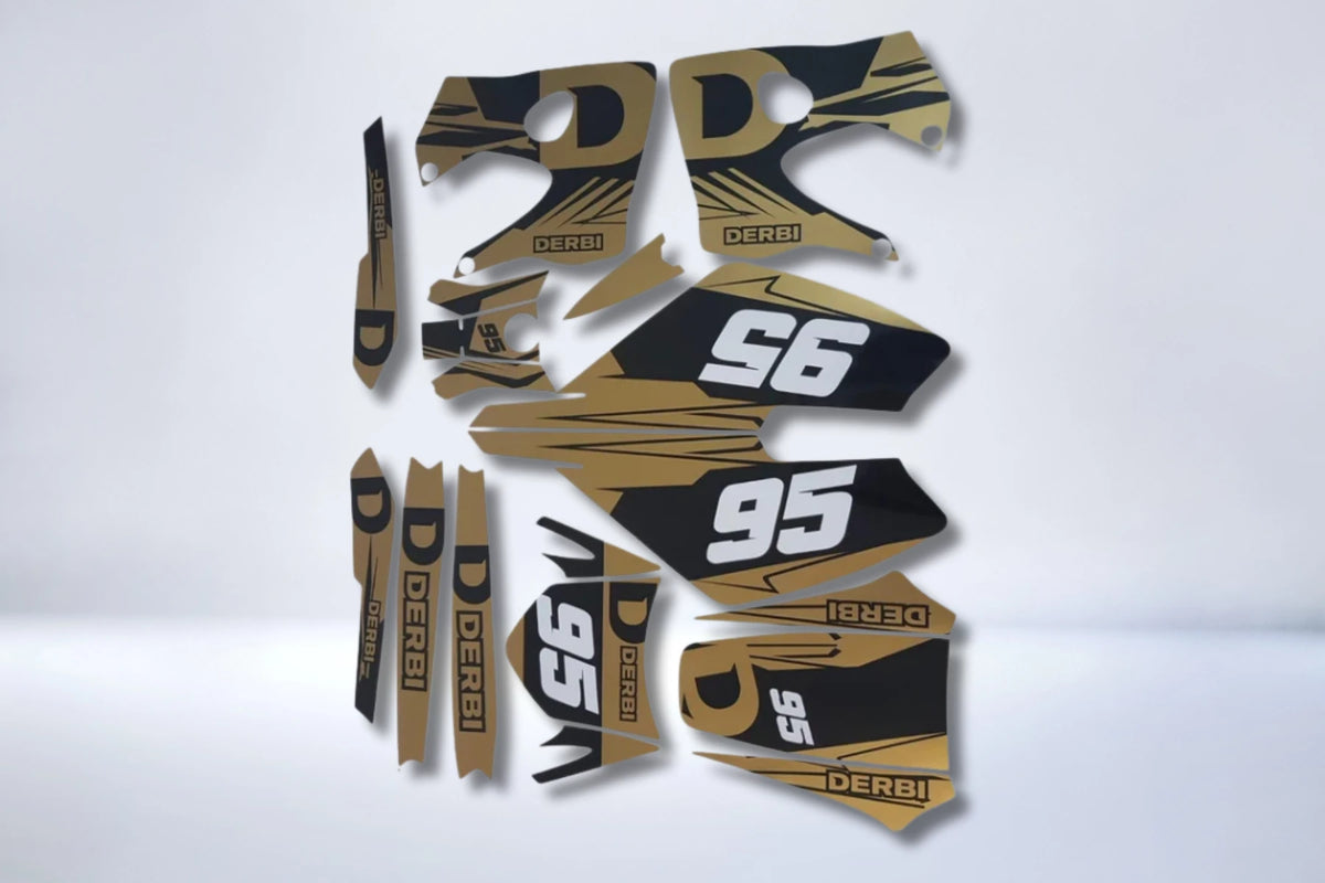 Kit Déco DERBI XTREME 2003-2004 - GOLD