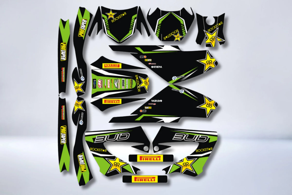 Kit Déco DERBI XTREME XRACE AVANT 2011 - BUD