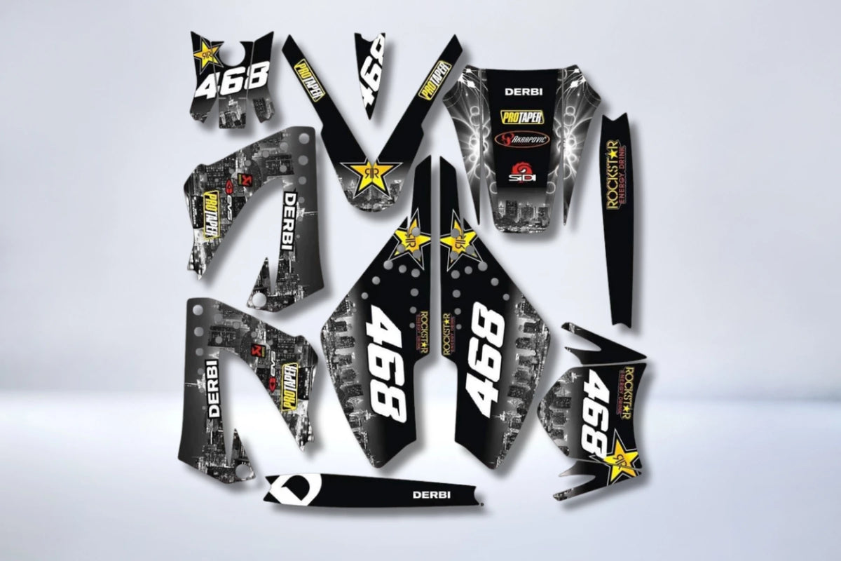 Kit Déco DERBI XTREME XRACE AVANT 2011 - CITY