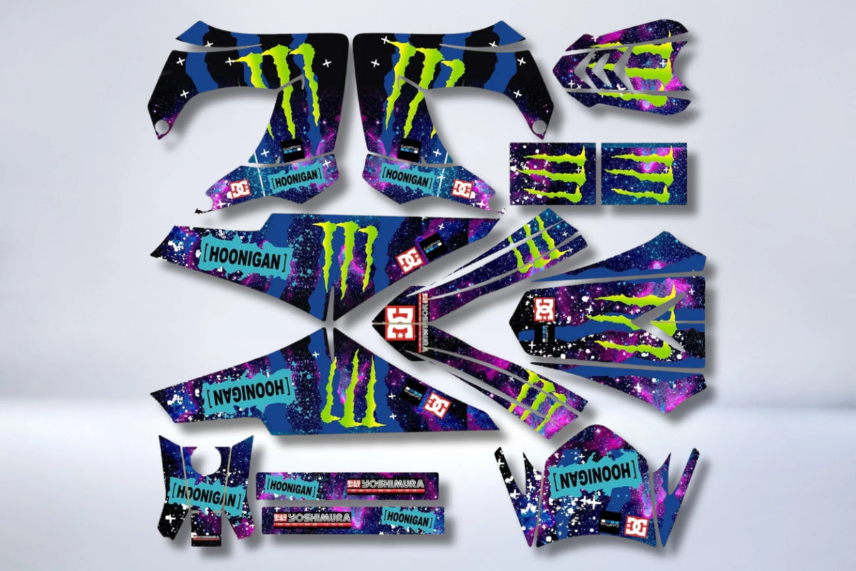 graphics kit DERBI fairings Victoria Bull Tun'r GALAXY MONSTER