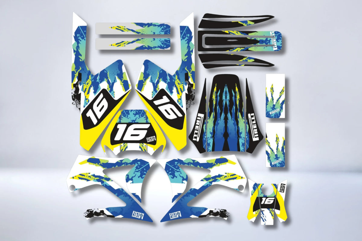 Kit Déco GILERA SMT / RCR AVANT 2011 - MULTI
