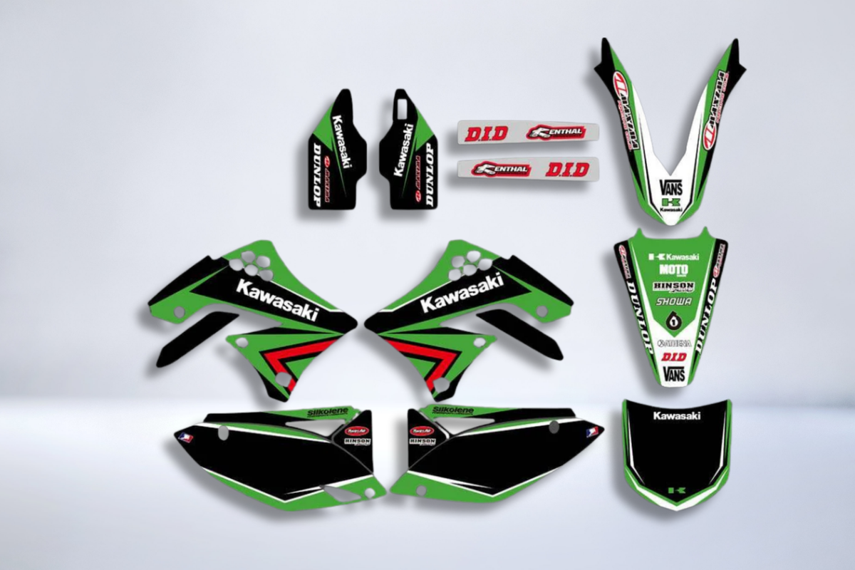 kit gráfico KAWASAKI KXF 450 2009-2011 FACTORY