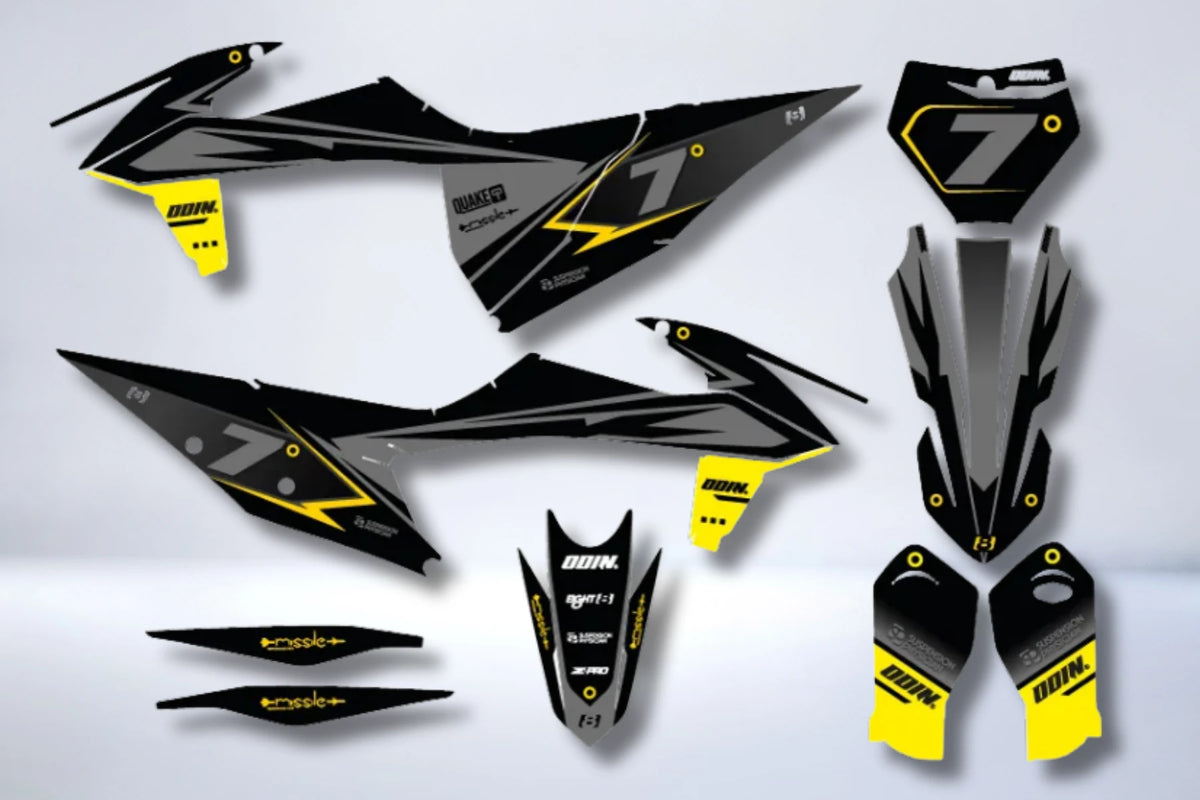 Graphics kit KTM EXC EXC-F SX SX-F 2019-2023 - BOLD