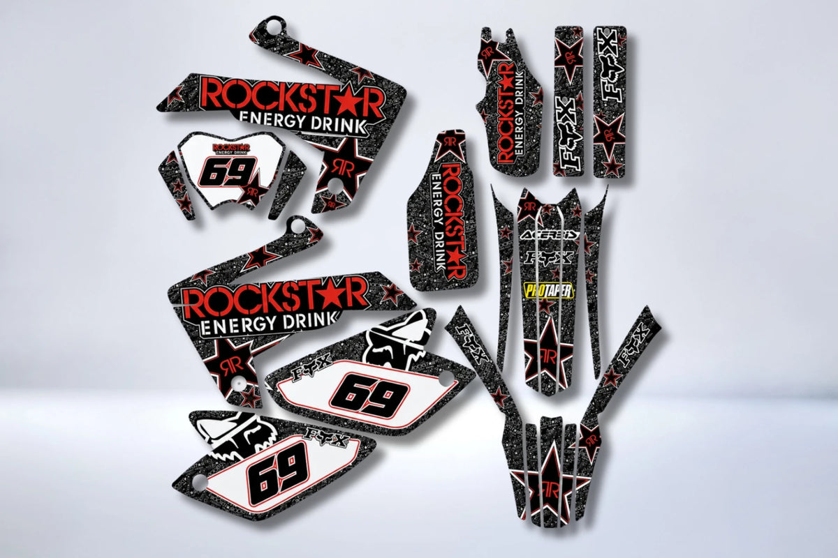 Dekor-Kit RIEJU MRT 2009-2021 ROCKSTAR ROT