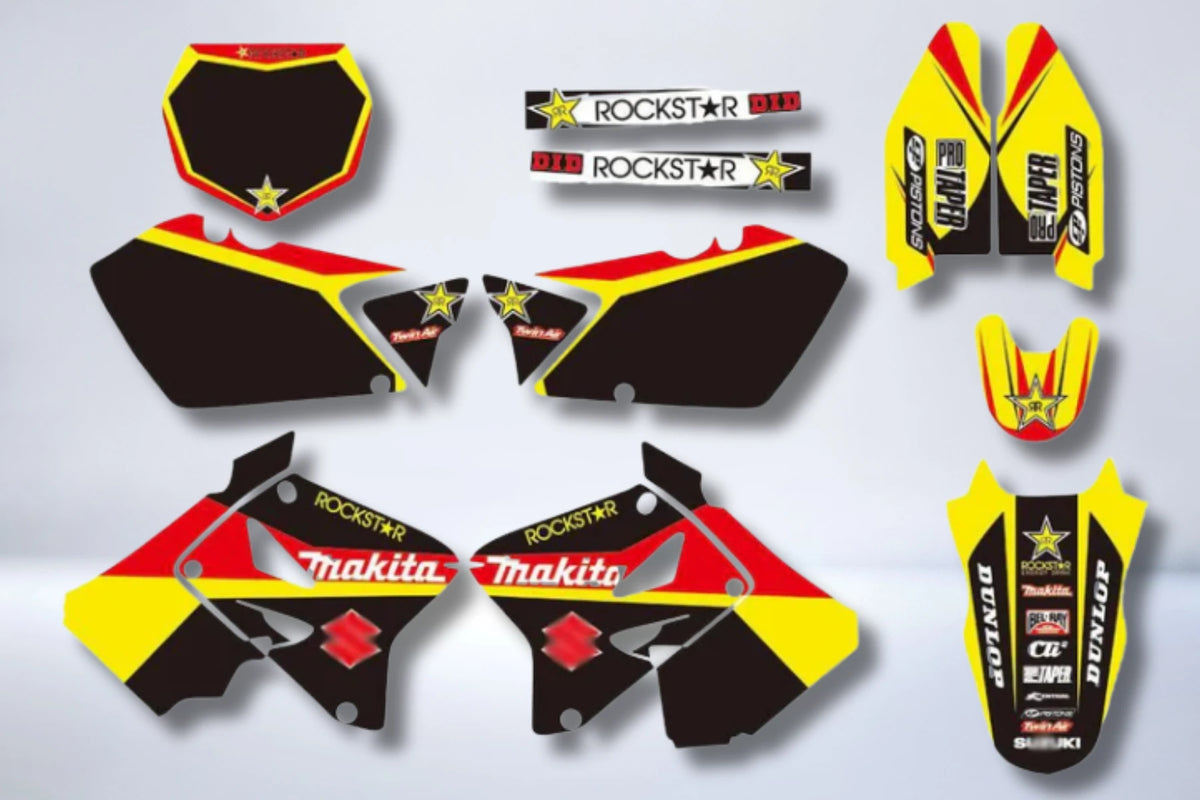Dekor-Kit SUZUKI RM 125-250 2001-2012 - MAKITA