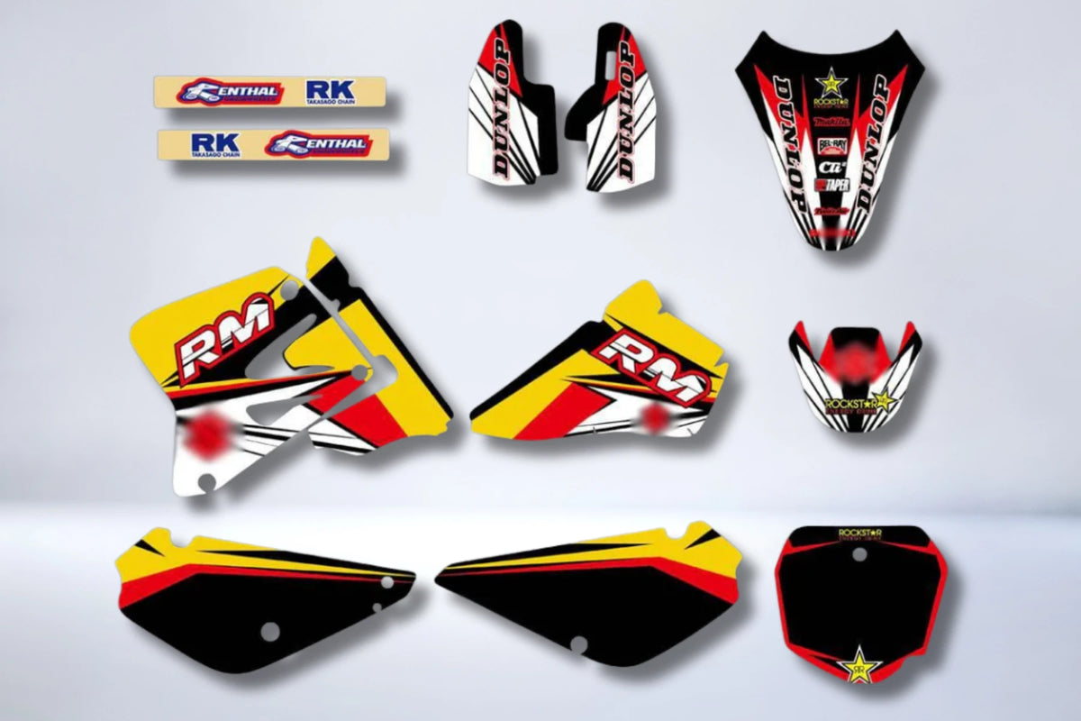 graphics kit SUZUKI RM 85 2001-2017 - ORIGINE