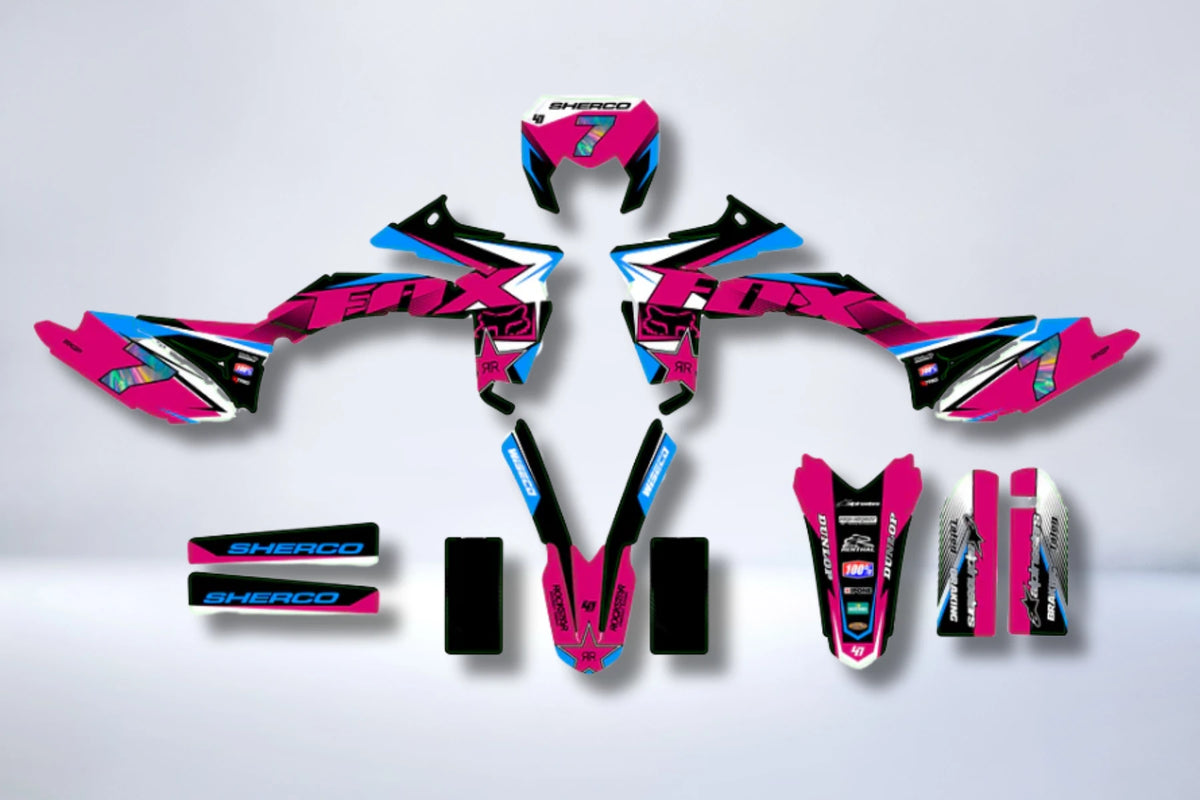 Kit Déco Sherco SE-R / SM-R 50cc - FOX