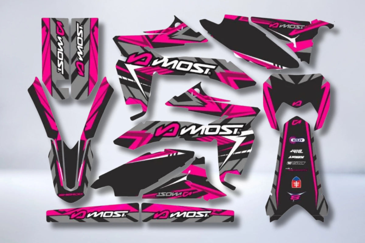 Kit Déco Sherco SE-R / SM-R 50cc - PINK