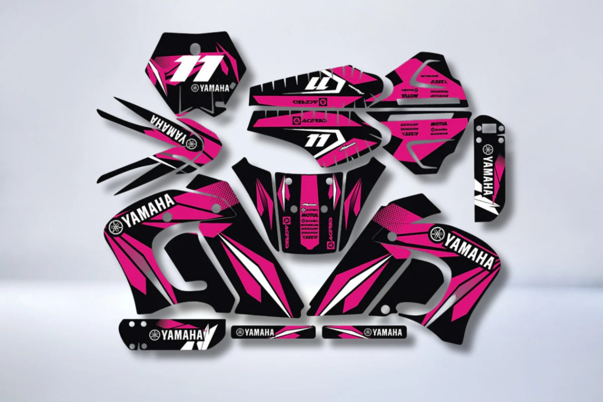 Kit Déco YAMAHA DT 50 AVANT 2002 - PINK