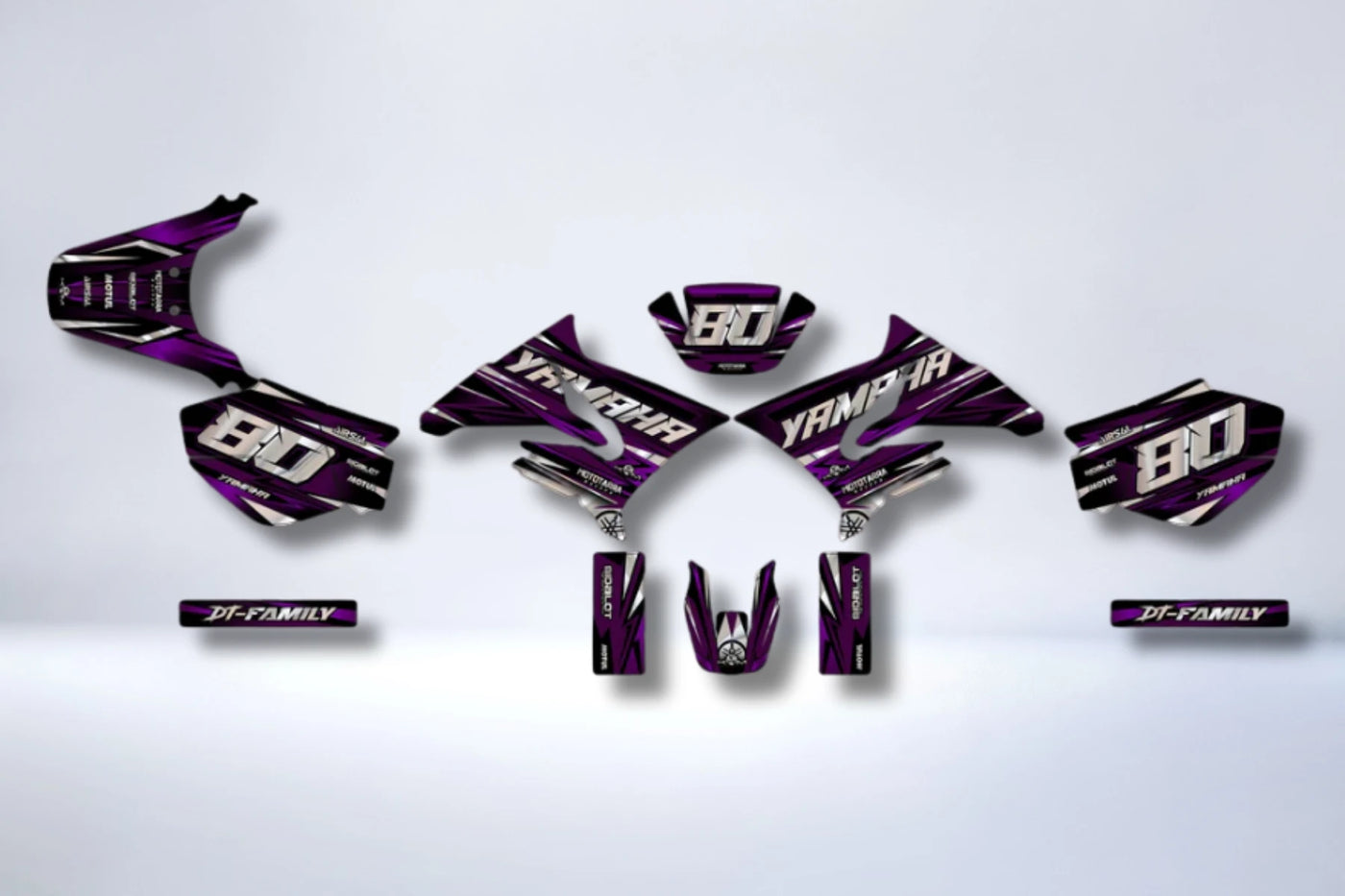 Kit déco Yamaha DT 50 2003-2020 - VORTIX