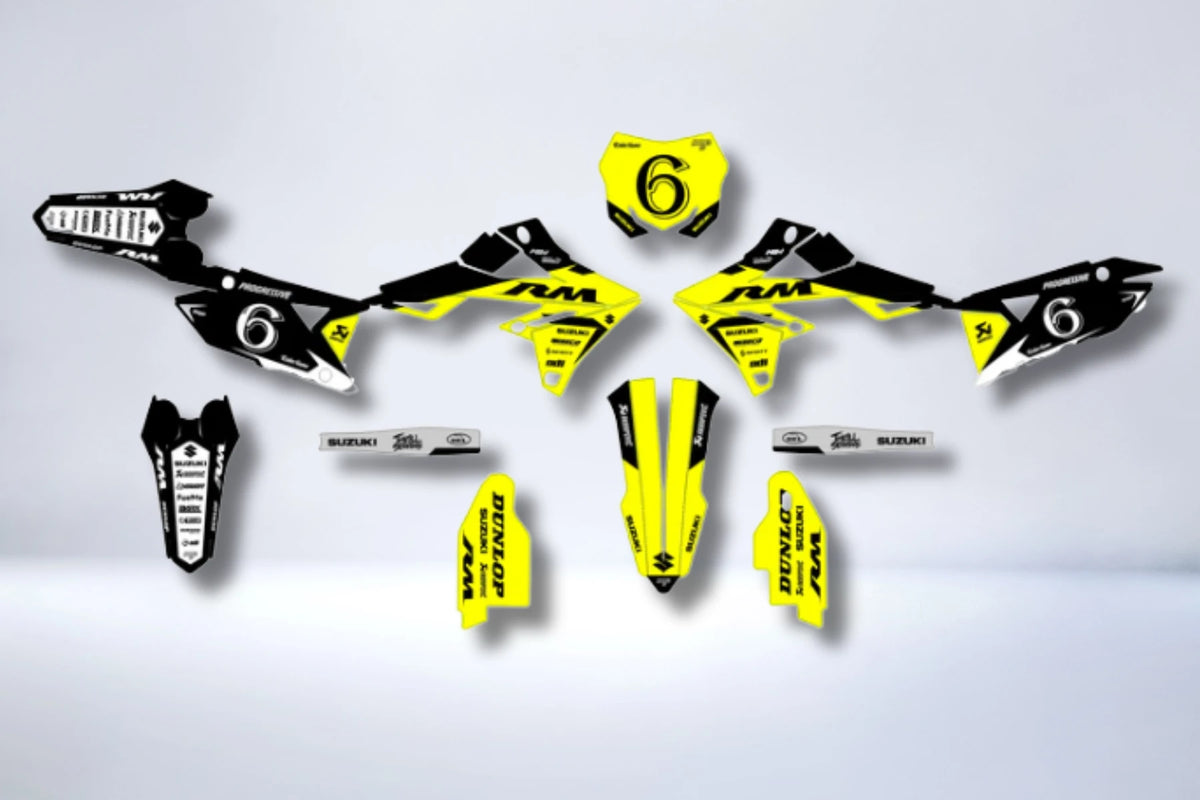 graphics kit SUZUKI RM-Z 450 2018-2025 & RM-Z 250 2019-2023 - KRYPTX
