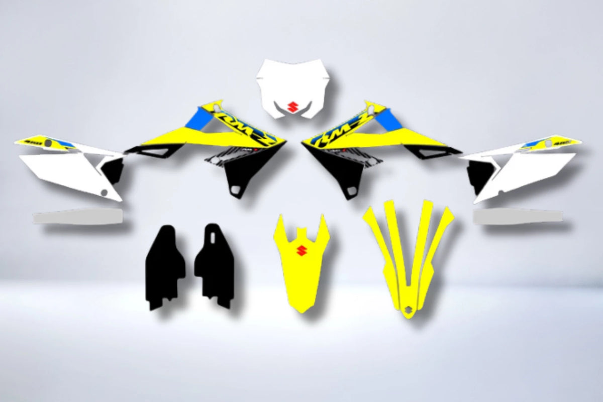 Graphics kit SUZUKI RM-Z 450 2018-2025 & RM-Z 250 2019-2023 - THRAXON