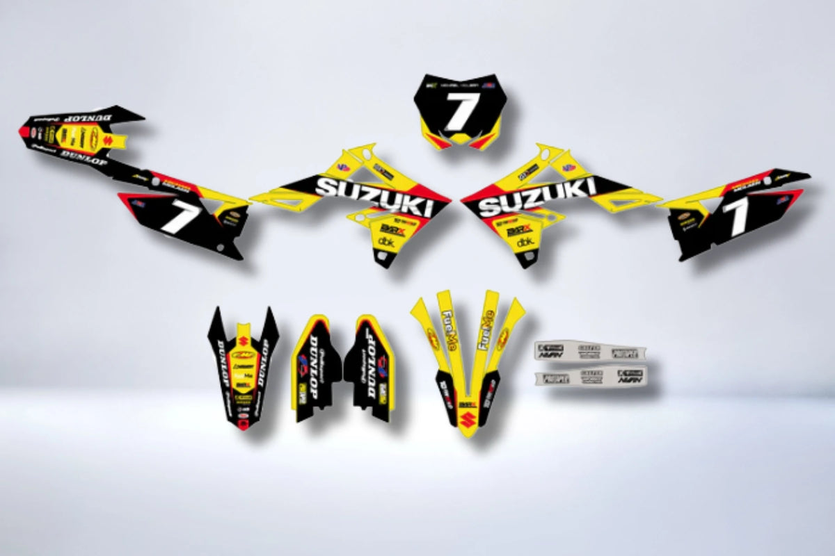 graphics kit SUZUKI RM-Z 450 2018-2025 & RM-Z 250 2019-2023 - VULTRAX