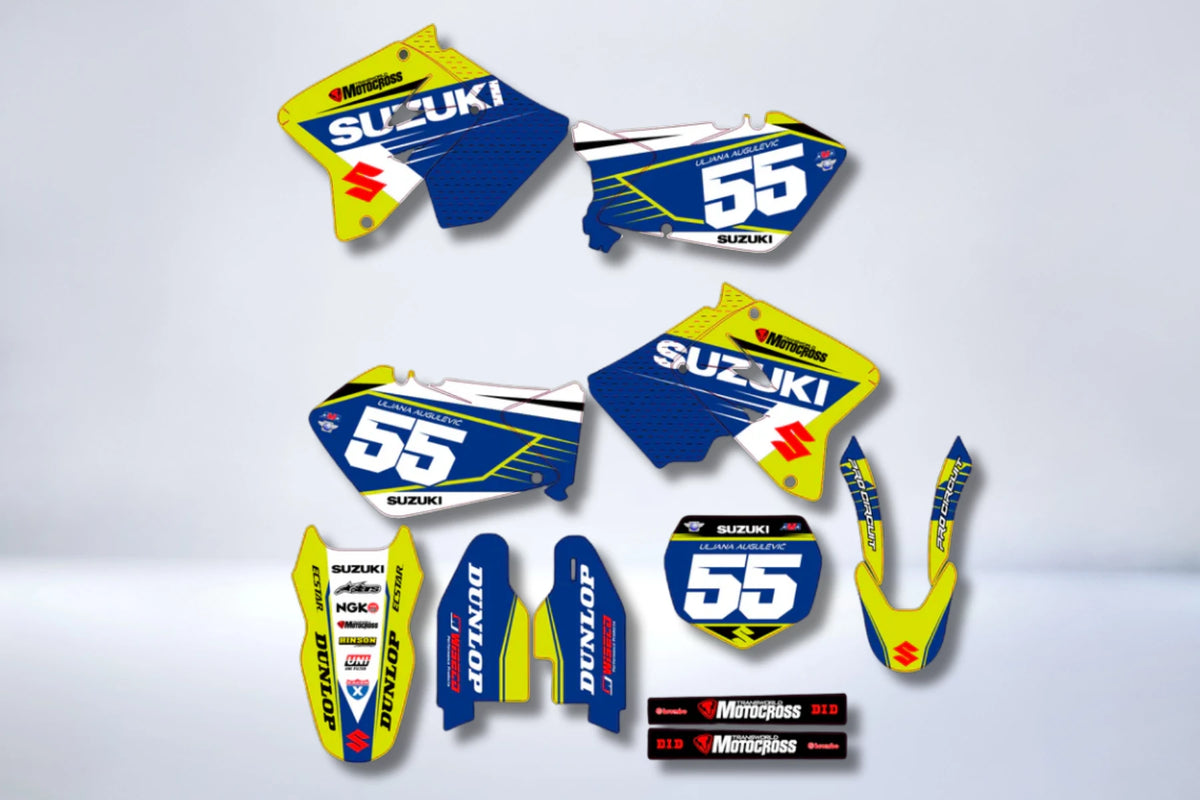 Dekor-Kit SUZUKI RM 125-250 2001-2012 - CYKRON