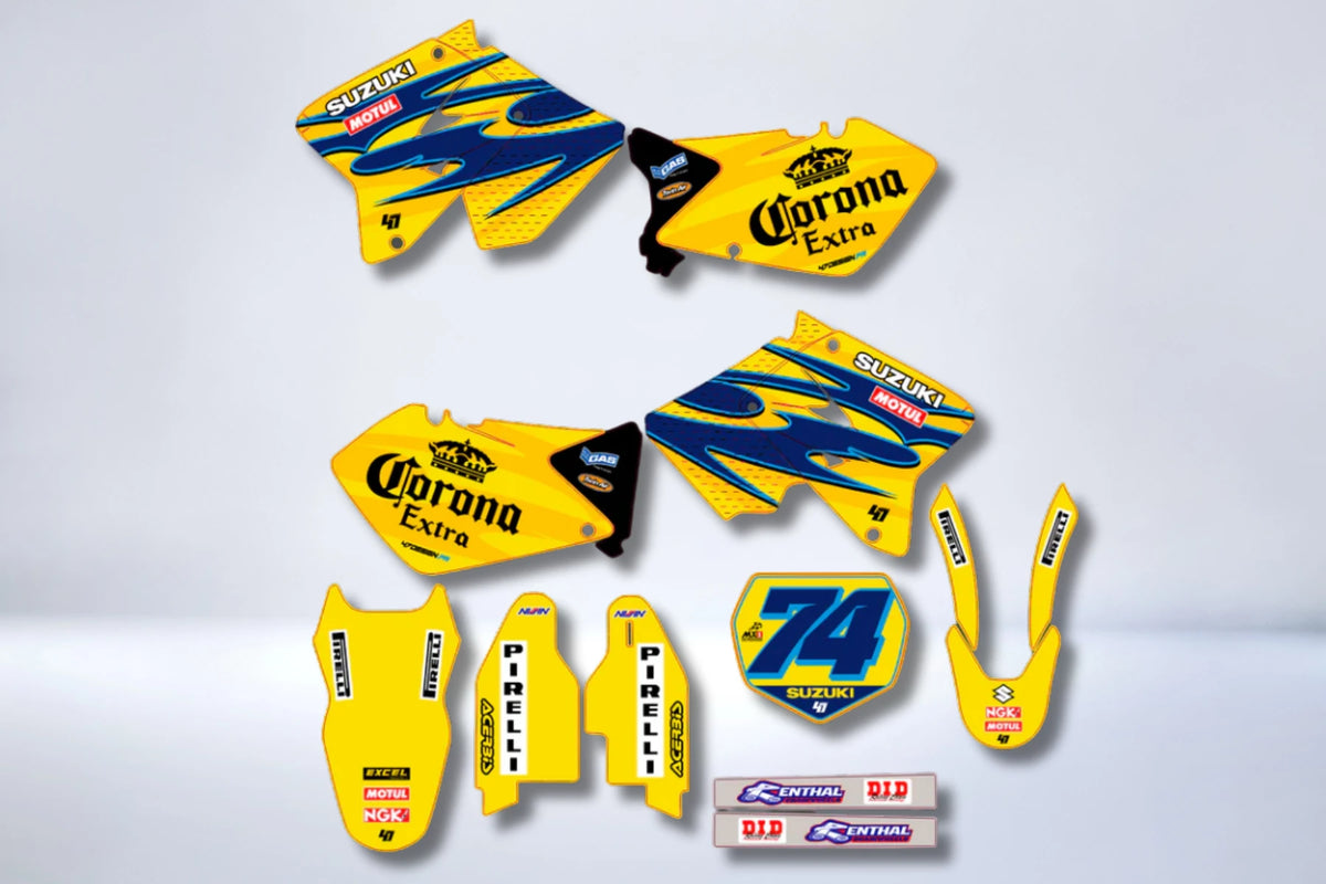 graphics kit SUZUKI RM 125-250 2001-2012 - ZENDYX