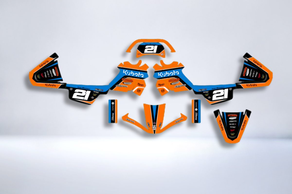 graphics kit YAMAHA PIWI PW 50 80 1990-2025 - VULTRIX