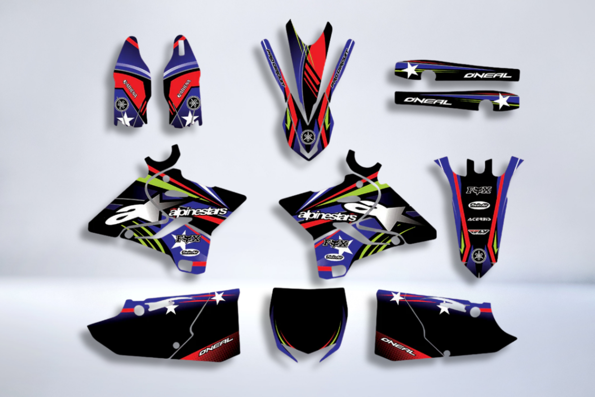 Graphics kit YAMAHA YZ 125-250 2015-2021 ALPINESTAR