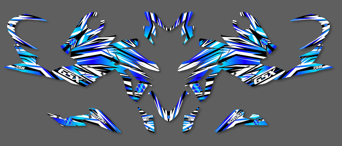 Kit decorativo Suzuki GSX-S 750 2017-2023 - RUDE
