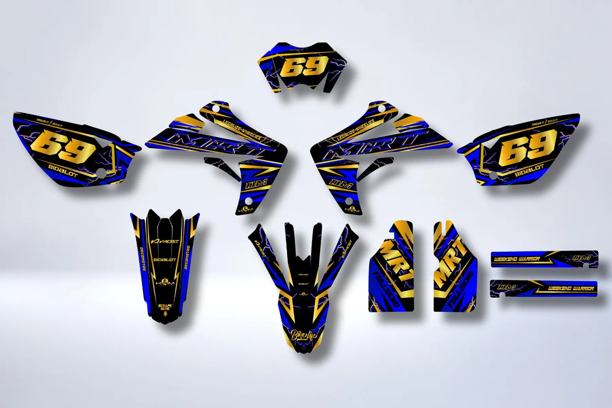 Kit Deco RIEJU MRT 2009-2021 - STELLAR BLUE