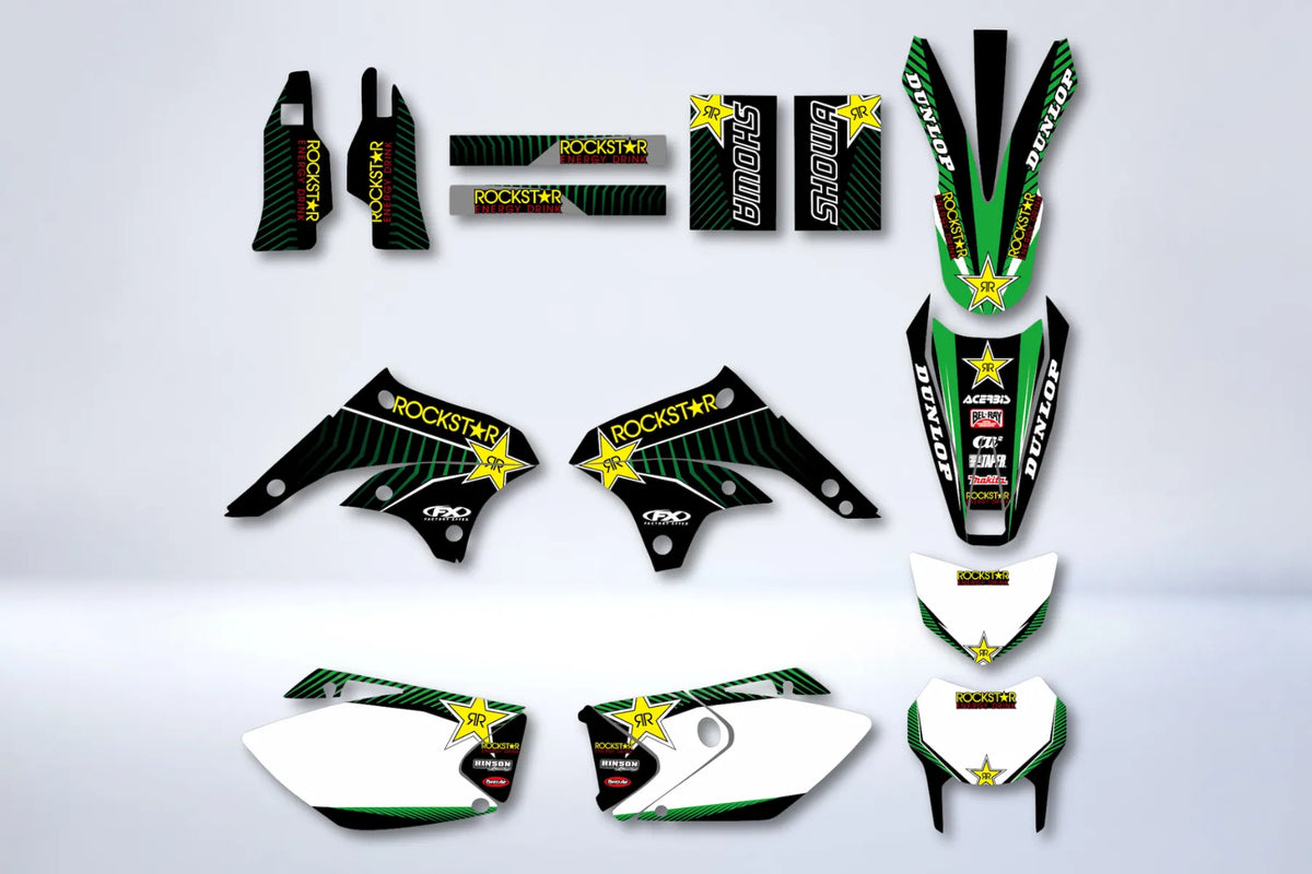 Kit Déco ROCKSTAR - KAWASAKI KLX 450 2008-2018