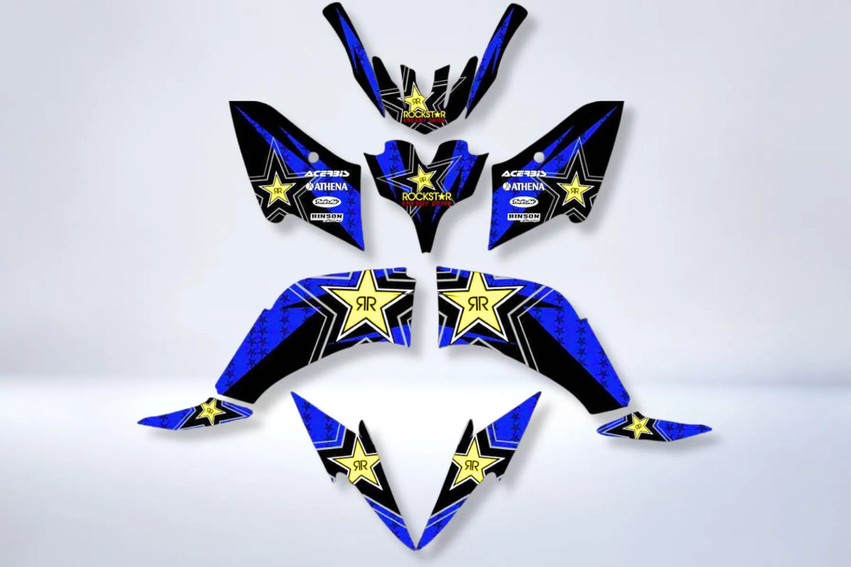 Kit Déco Yamaha YFM 125-250 RAPTOR - ROCKSTAR