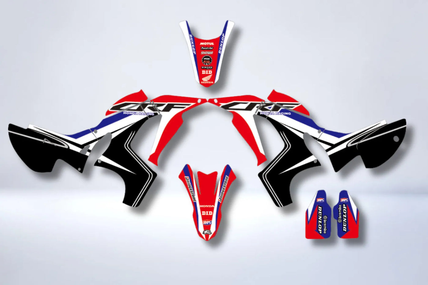 Dekor-Kit CRF - HONDA CRF 250 RALLY 2017-2020