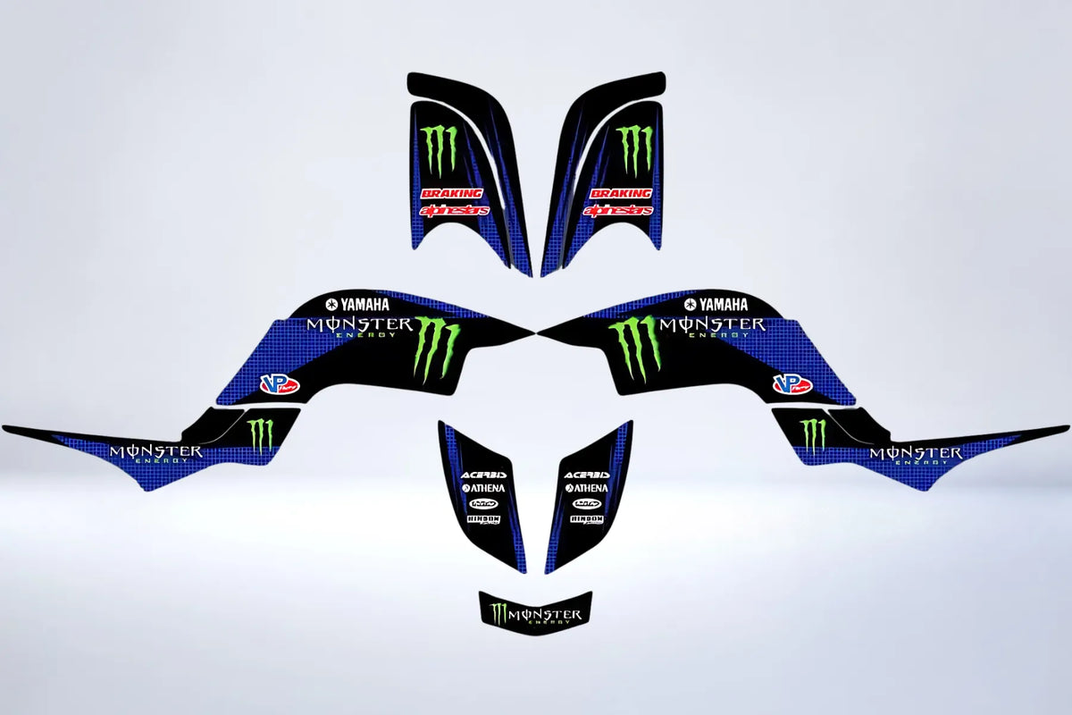 Kit déco Yamaha YFM 660 RAPTOR - AZURA