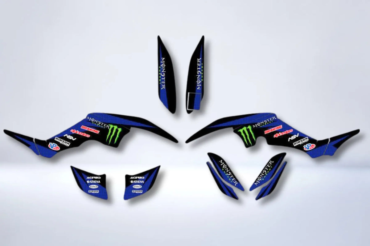 Dekor-Kit Yamaha YFM 350 Raptor - FROST
