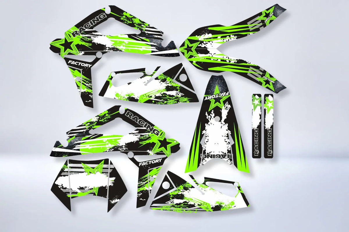 kit gráfico Peugeot XP7 - VERDE