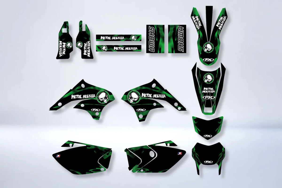 Kit Déco METAL MULISHA - KAWASAKI KLX 450 2008-2018