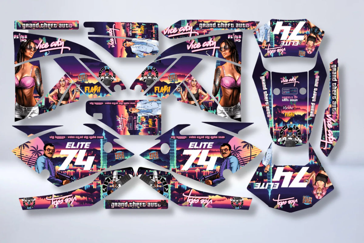 kit gráfico RIEJU SMX / MRX - VICE CITY
