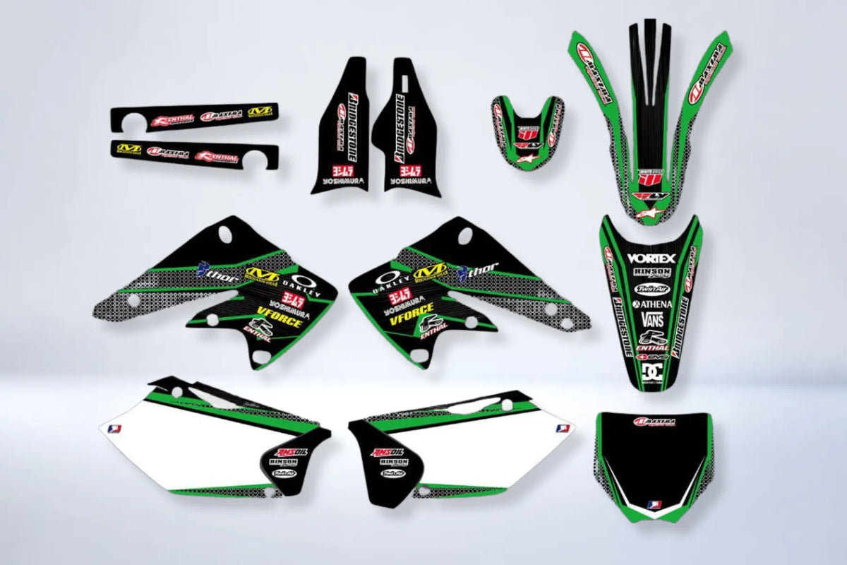 Kit Déco VORTEX - KAWASAKI KXF 250 2004-2005