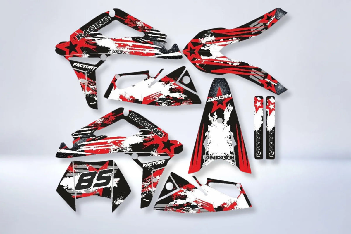 kit gráfico Peugeot XP7 - RACING RED
