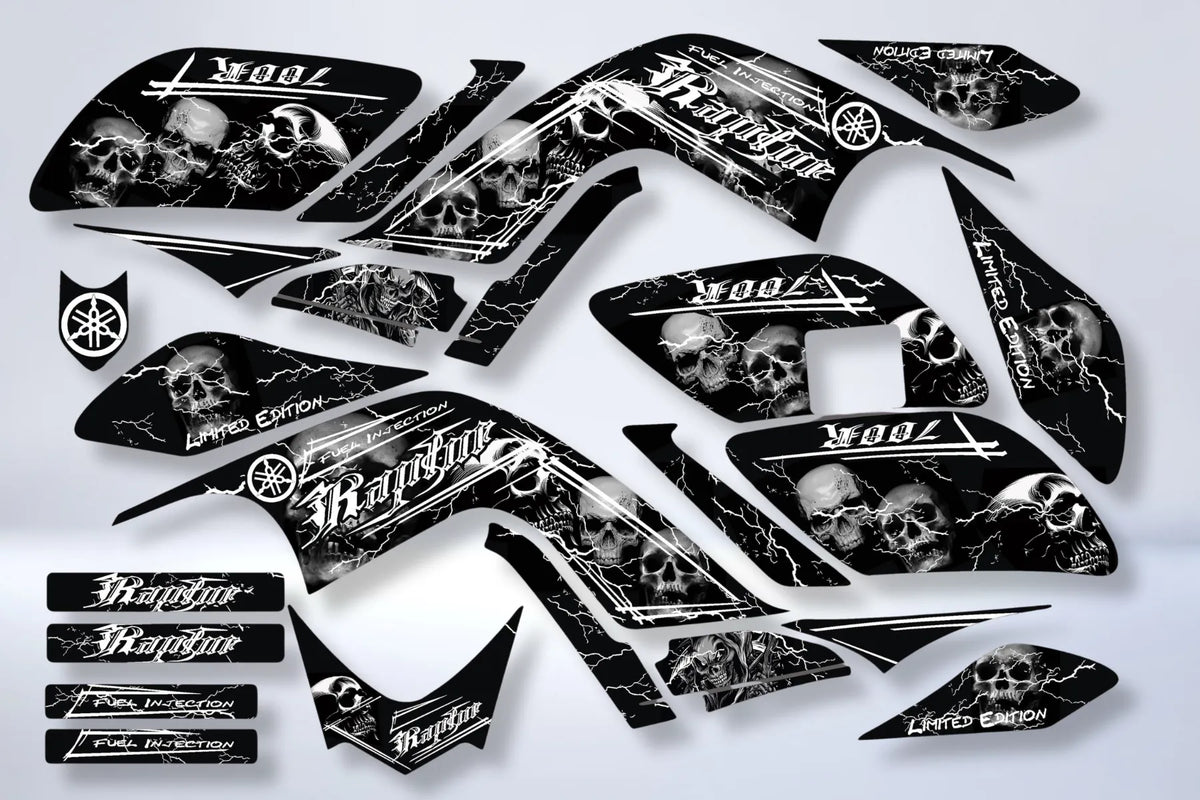 Kit déco Yamaha YFM 700 RAPTOR 2006-2012 - LIMITED V2