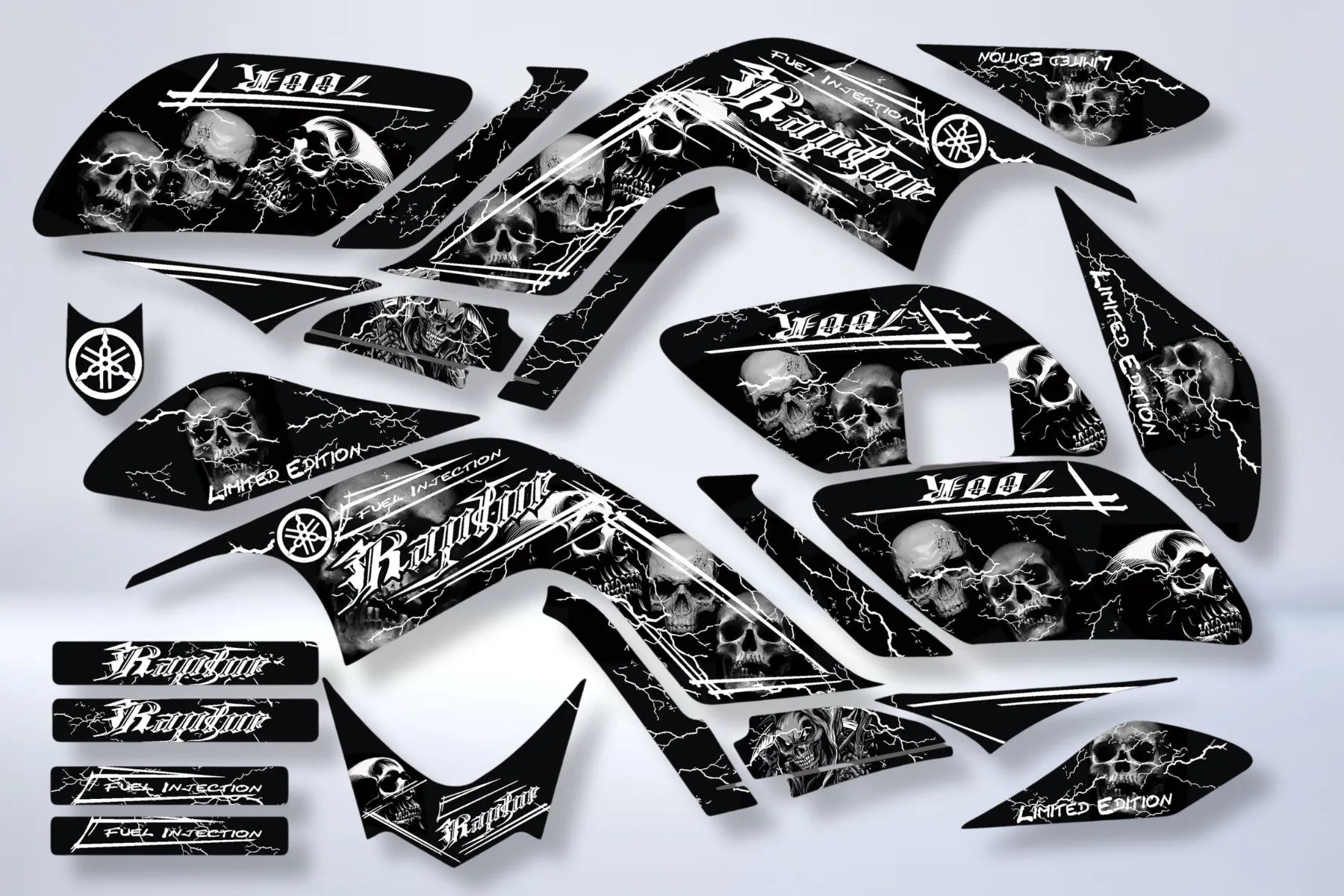 Kit Autocollant Yamaha Raptor 700 (2006-2012) – MotostillGraphics®, Turquie