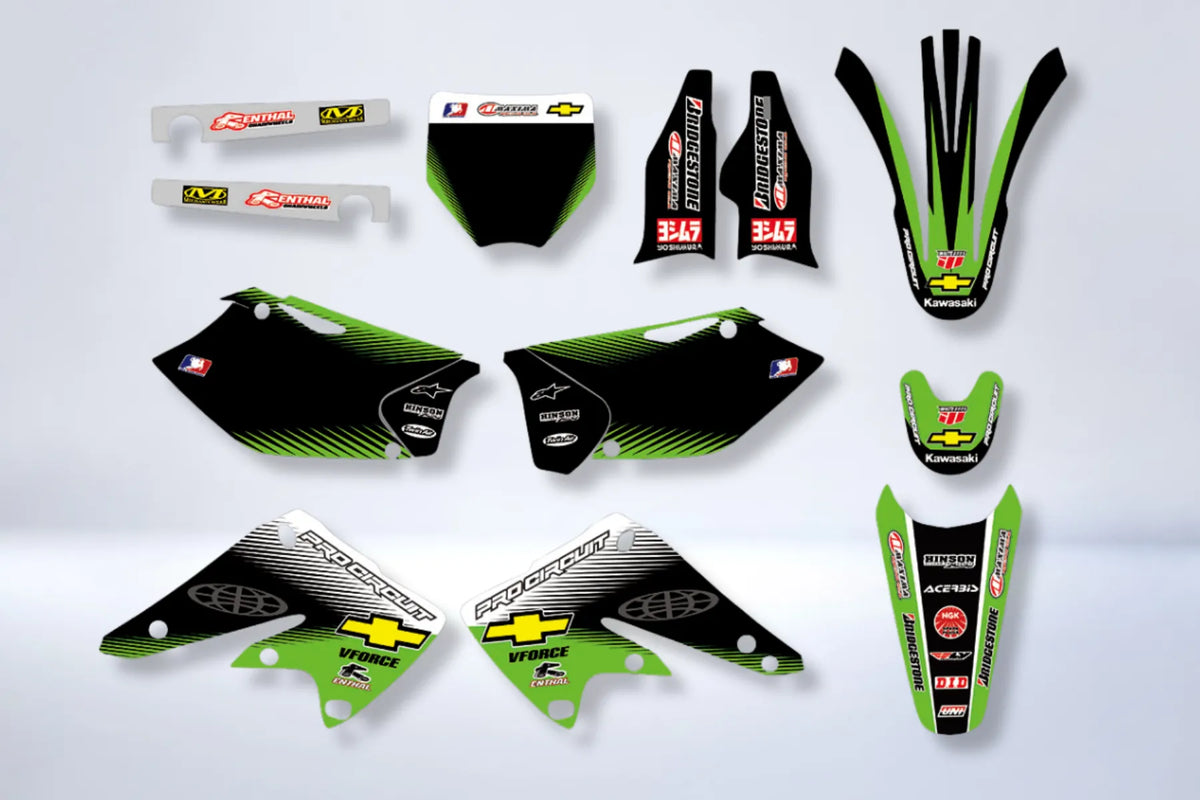 Kit Déco VFORCE - KAWASAKI KXF 250 2004-2005
