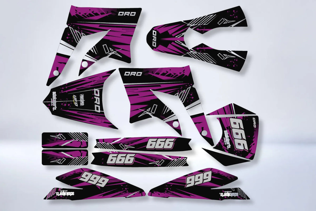Kit Deco DERBI X-TREME / RACING 2011-2017 - PURPLE