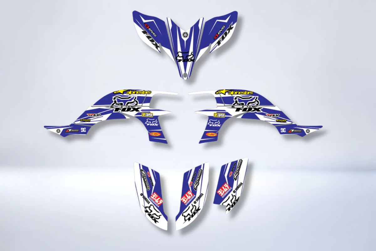 Kit déco Yamaha YFZ 450 R RAPTOR 2004-2008 - FOX