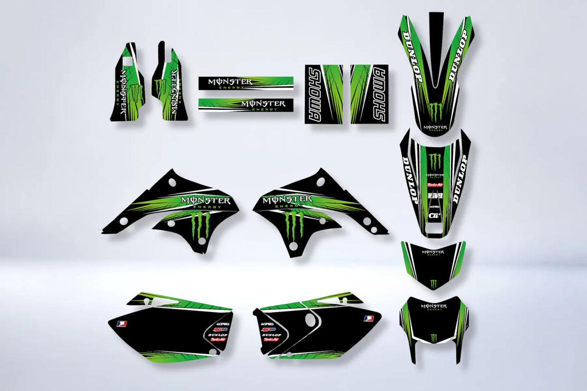 Kit Déco MONSTER - KAWASAKI KLX 450 2008-2018
