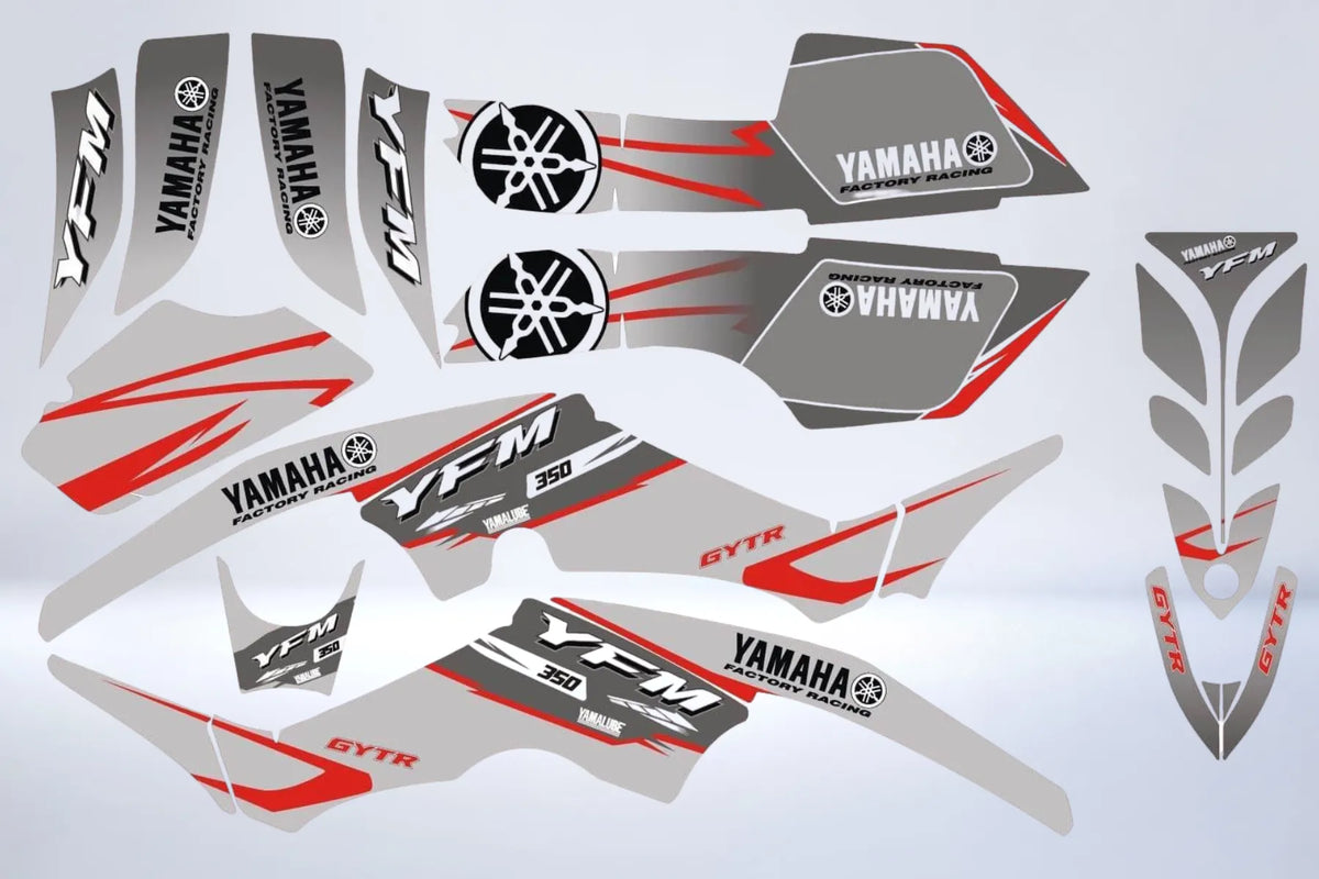 graphics kit Yamaha YFM 350 Raptor - VULKO