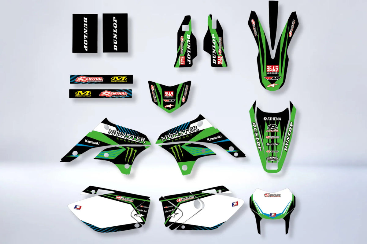 Kit Déco  MONSTER #6 - KAWASAKI KLX 450 2008-2018