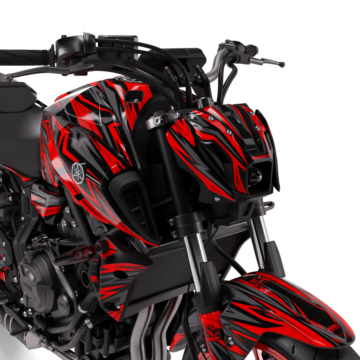 Kit Déco Yamaha MT 125 / MT 03 / MT 07 / MT 09 / MT 10 Semi-Personnalisé - DESTROY