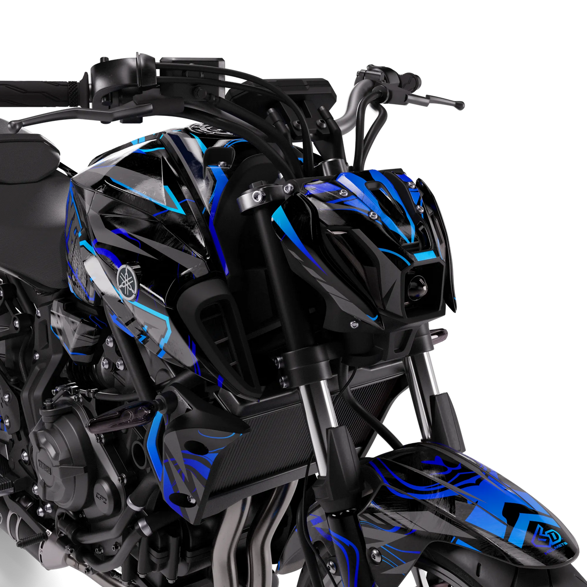 Kit Déco Yamaha MT 125 / MT 03 / MT 07 / MT 09 / MT 10 Semi-Personnalisé - GREY