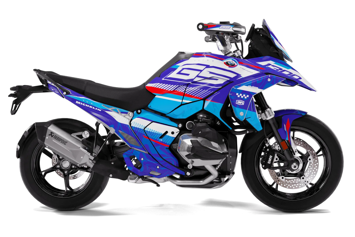 Kit Déco BMW R 1300 GS 2023-2025 - COSMIC BLUE