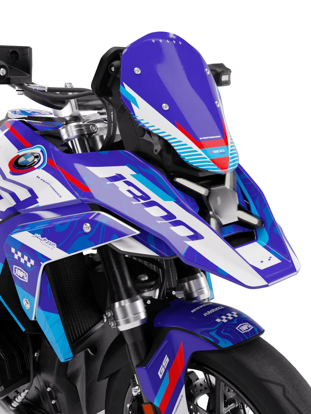 Kit Déco BMW R 1300 GS 2023-2025 - COSMIC BLUE