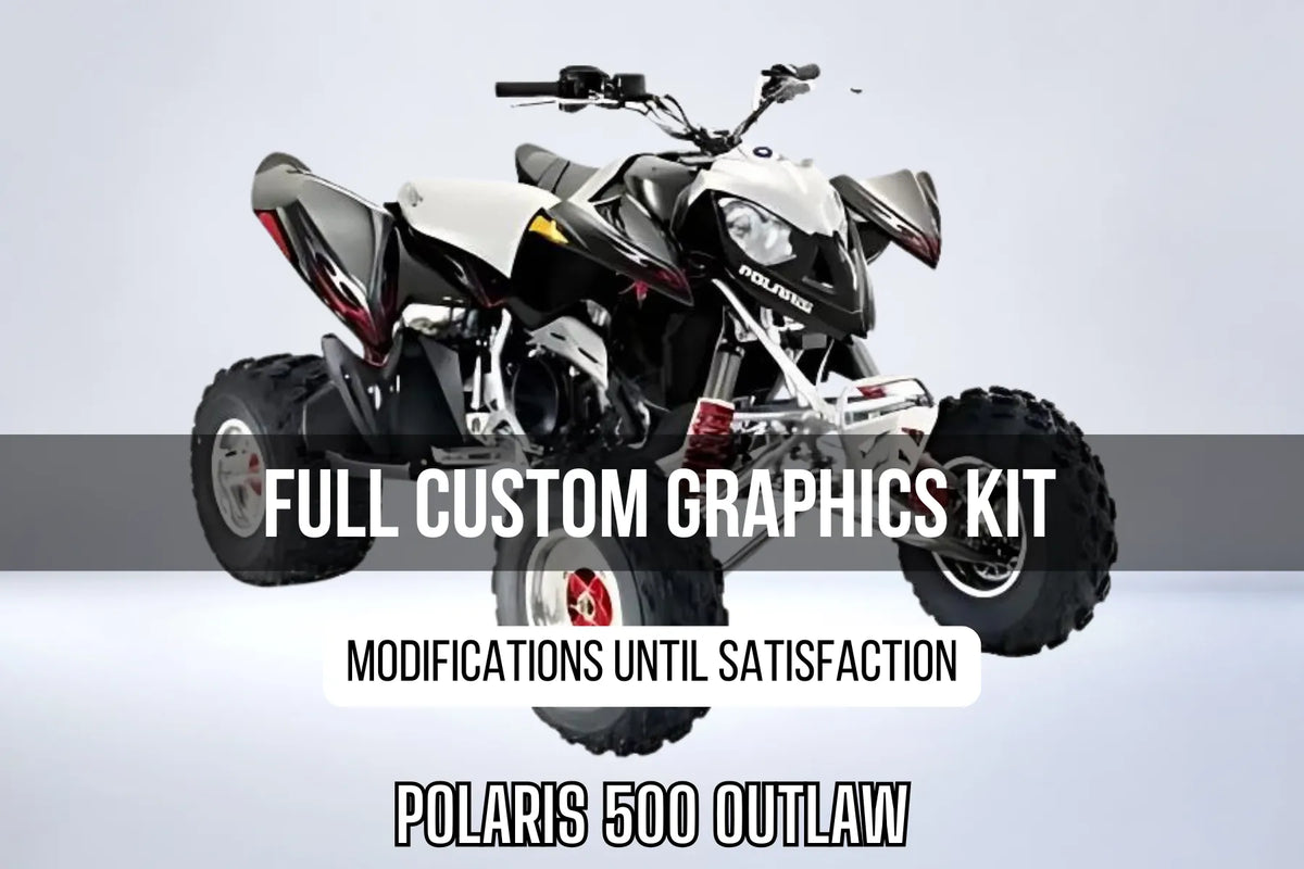 Kit Deco POLARIS 500 OUTLAW 100% personalizado