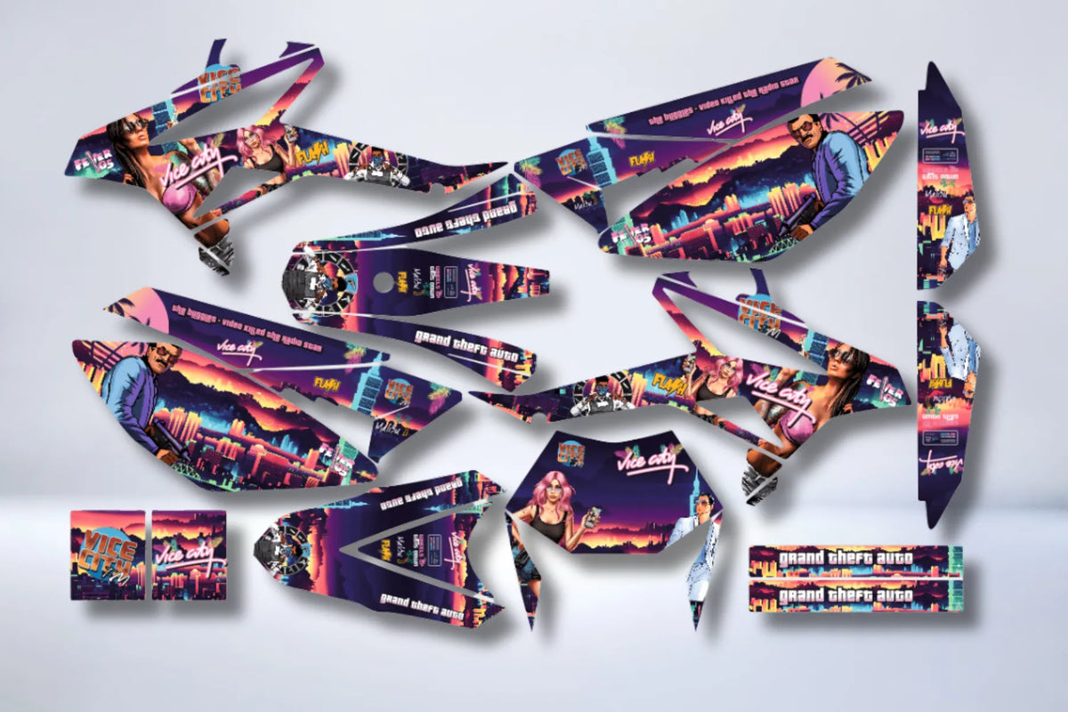 Kit Déco Beta 50 RR 2011-2020 - VICE CITY