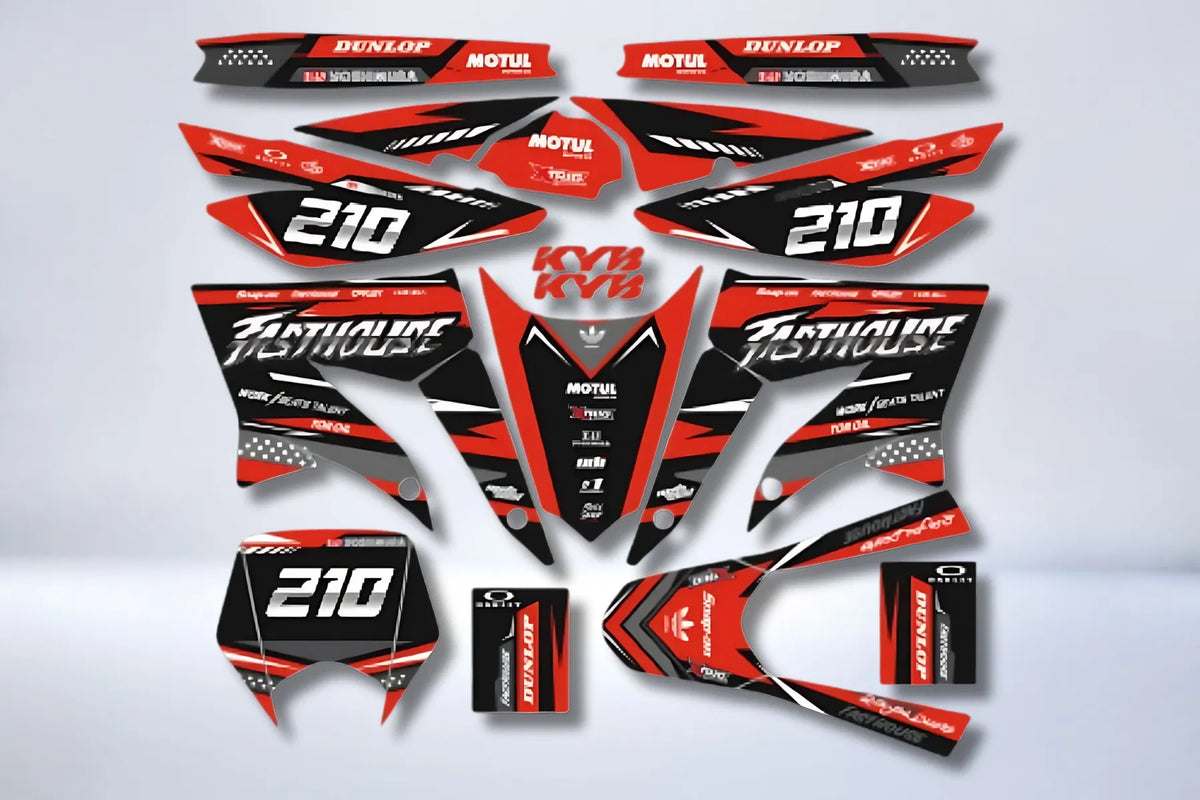 DERBI X-TREME / RACING 2011-2017 Deco Kit - FASTHOUSE