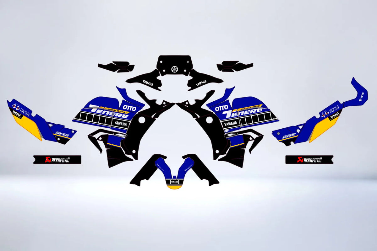 Yamaha 700 TENERE WORLD RAID graphics kit - THUNDER
