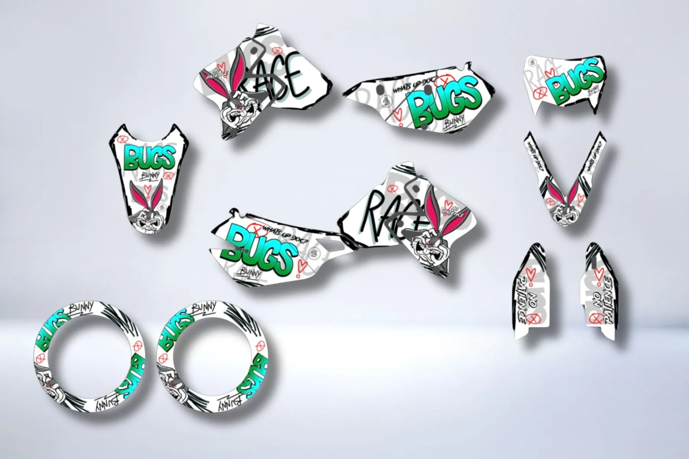BUNNY graphics kit – Suzuki DRZ 400